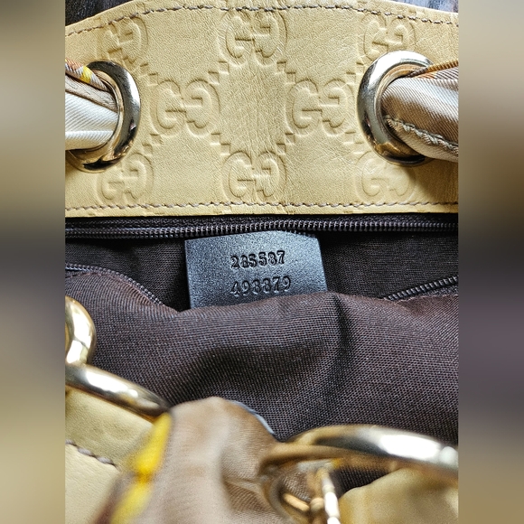 EUC Vintage Guccissima Positano Scarf Tote - Picture 7 of 17